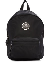 Женский черный нейлоновый рюкзак от Versus