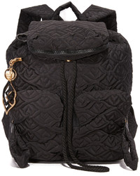 Женский черный нейлоновый стеганый рюкзак от See by Chloe