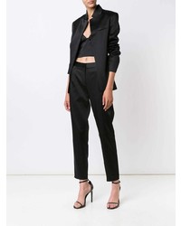 Женский черный открытый жакет от T by Alexander Wang