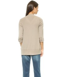 Женский черный открытый кардиган от Splendid