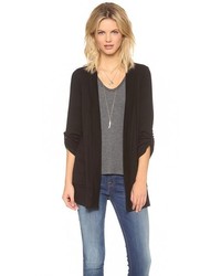 Женский черный открытый кардиган от Splendid