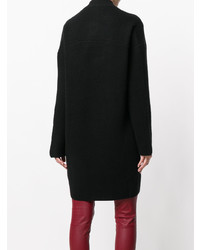 Женский черный открытый кардиган от Le Kasha