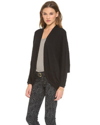 Женский черный открытый кардиган от Three Dots