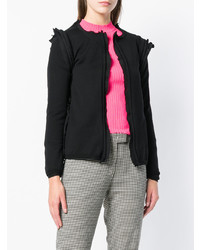 Женский черный открытый кардиган от Comme des Garcons