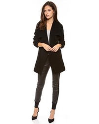 Женский черный открытый кардиган от Vince