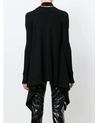 Женский черный открытый кардиган от Givenchy