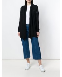 Женский черный открытый кардиган от Theory