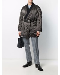 Мужской черный открытый кардиган от Ambush