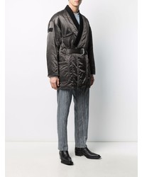 Мужской черный открытый кардиган от Ambush