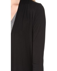 Женский черный открытый кардиган от Riller & Fount