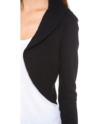 Женский черный открытый кардиган от James Perse