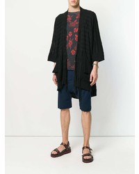 Мужской черный открытый кардиган от Bernhard Willhelm