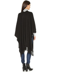 Женский черный открытый кардиган от DKNY