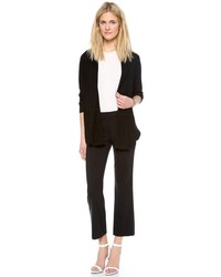 Женский черный открытый кардиган от Theory