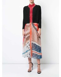 Женский черный открытый кардиган от Yigal Azrouel