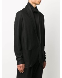 Мужской черный открытый кардиган от Attachment