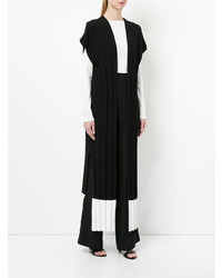 Женский черный открытый кардиган от Versace Collection