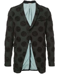 Мужской черный пиджак в горошек от Comme Des Garçons Pre-Owned