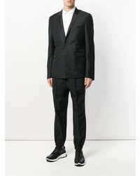 Мужской черный пиджак в горошек от Kris Van Assche