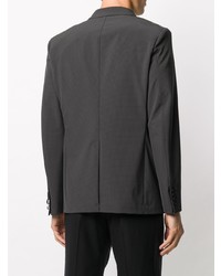 Мужской черный пиджак в клетку от Tonello