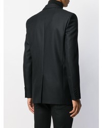 Мужской черный пиджак из бисера от Saint Laurent