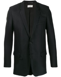 Мужской черный пиджак из бисера от Saint Laurent