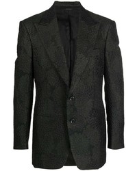 Мужской черный пиджак из парчи от Tom Ford