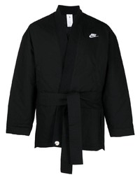 Мужской черный пиджак с вышивкой от Nike