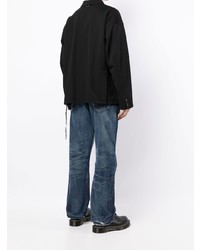 Мужской черный пиджак с вышивкой от Mastermind Japan