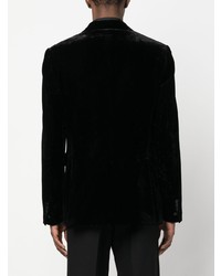 Мужской черный пиджак с пайетками от DSQUARED2