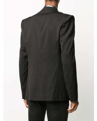 Мужской черный пиджак с пайетками от Just Cavalli