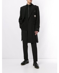 Мужской черный пиджак с принтом от Undercover