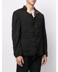 Мужской черный пиджак с принтом от Junya Watanabe MAN