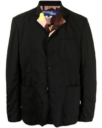 Мужской черный пиджак с принтом от Junya Watanabe MAN