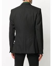 Мужской черный пиджак с принтом от Haider Ackermann