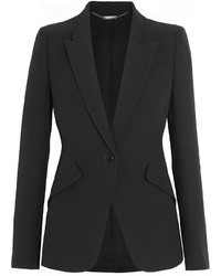 Женский черный пиджак от Alexander McQueen