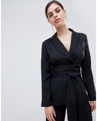 Женский черный пиджак от ASOS DESIGN