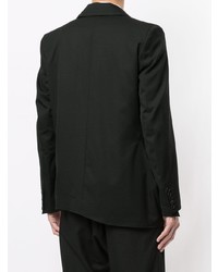 Мужской черный пиджак от Sulvam