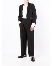 Мужской черный пиджак от Sulvam