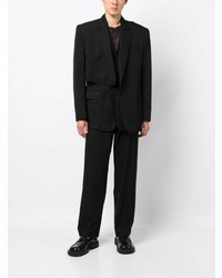 Мужской черный пиджак от SONGZIO