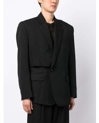 Мужской черный пиджак от SONGZIO