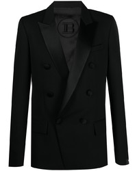Мужской черный пиджак от Balmain