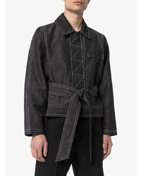 Мужской черный пиджак от Sunnei