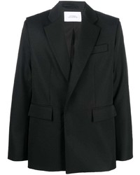 Мужской черный пиджак от Bianca Saunders