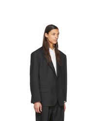 Мужской черный пиджак от Random Identities