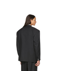 Мужской черный пиджак от Random Identities