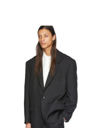 Мужской черный пиджак от Random Identities