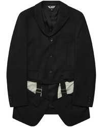 Мужской черный пиджак от Black Comme Des Garçons