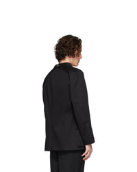 Мужской черный пиджак от Spencer Badu
