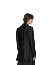 Мужской черный пиджак от Comme Des Garcons Homme Plus